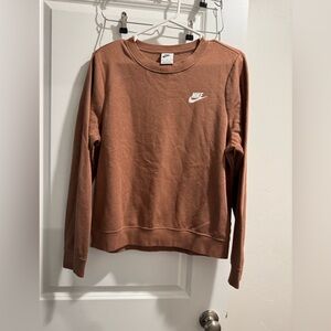 Nike Brown Crewneck Sweatshirt- size medium